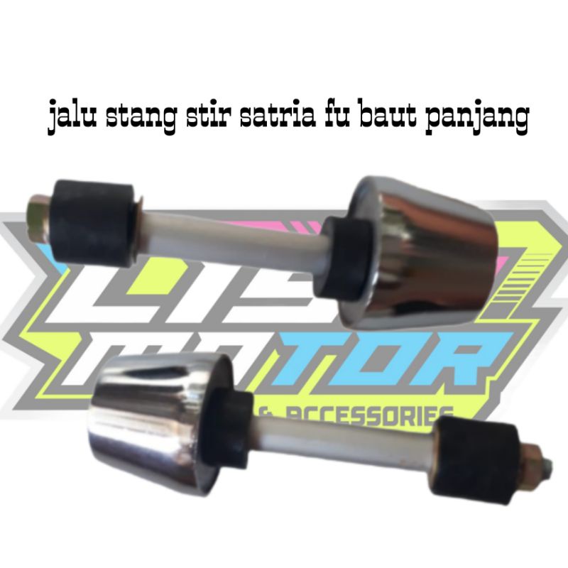 Jalu stang stir satria krum baut panjang pentolan stang stir satria fu krum baut paniang