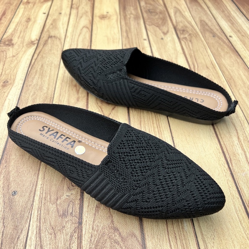 MARASYAFFA - SEPATU FLAT RAJUT WANITA SF53