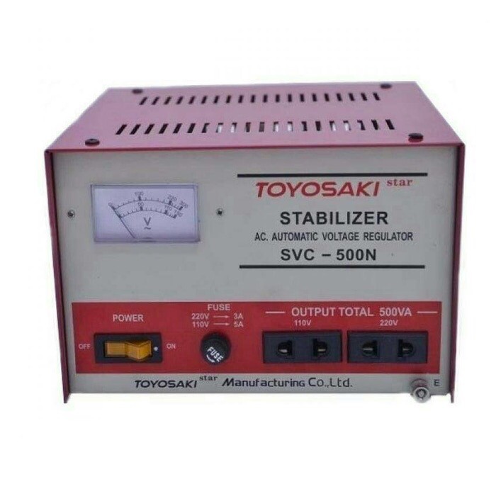 Stabilizer SVC-500N Toyosaki 500 Watt ( Listrik Stabil 220V )