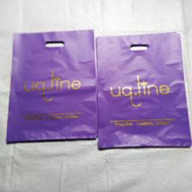 

plastik sablon 20x30 Tulisan Gold isi 200pcs