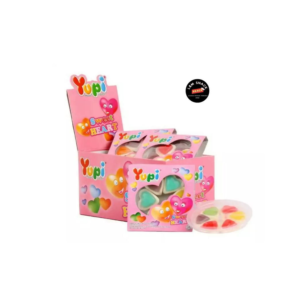 Yupi 1000 Aneka Rasa dan Bentuk 1 Box Isi 12 pcs