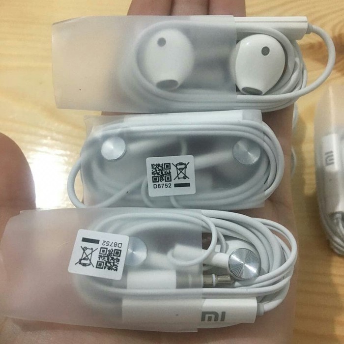 Headset Xiaomi Fresh Piston Mi Redmi note 7,8,9,10.Redmi 9c 9a Dual Driver Hi-Res Audio Original