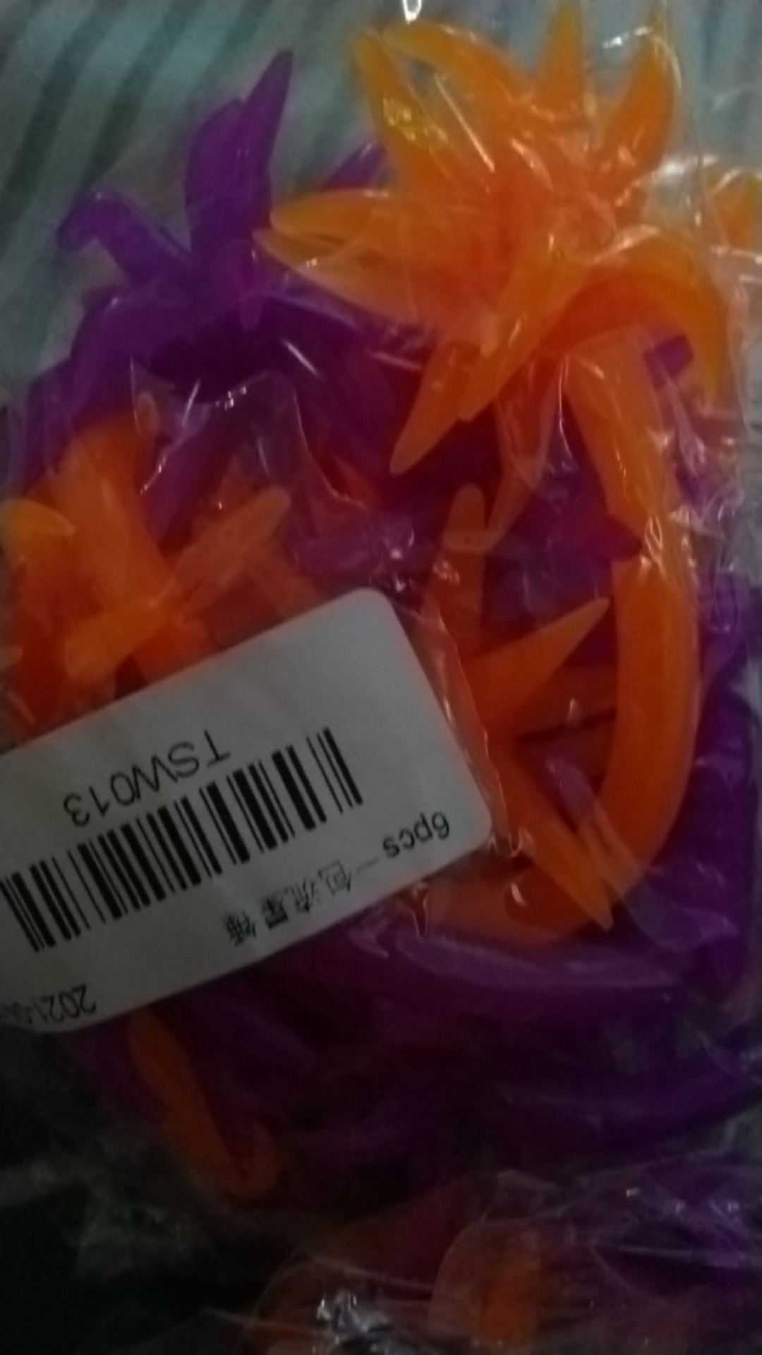 6pcs Mainan Palu Meteor Kepala Ganda Elastis Anti Stress Untuk Anak / Dewasa