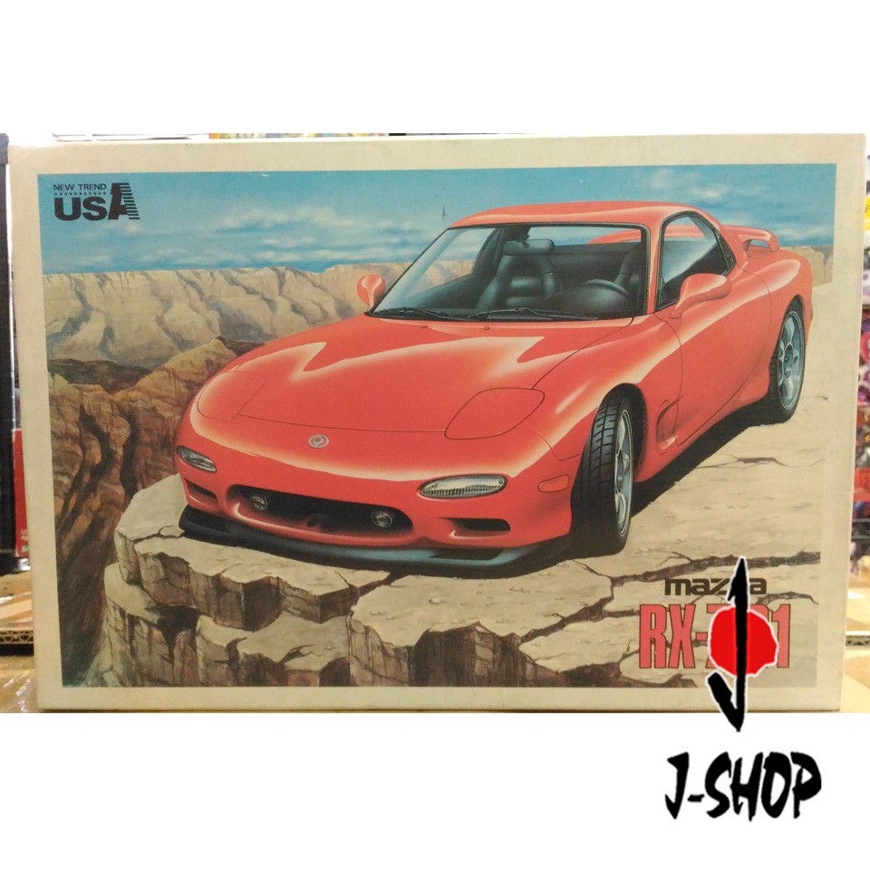 AOSHIMA 1/24 NEW TREND USA MAZDA RX-7 R1