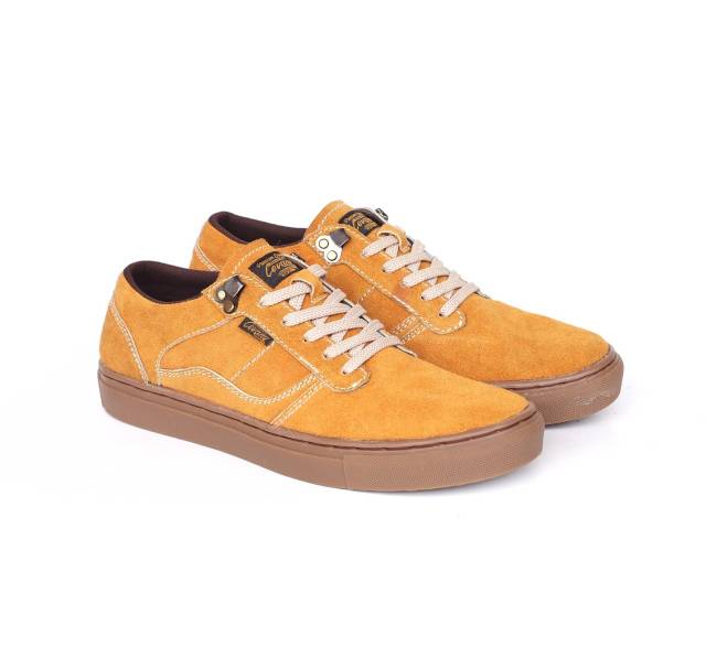 Sepatu Lokal Shoes Local Pride Cevany Gordon Low Cut Yellow Gum