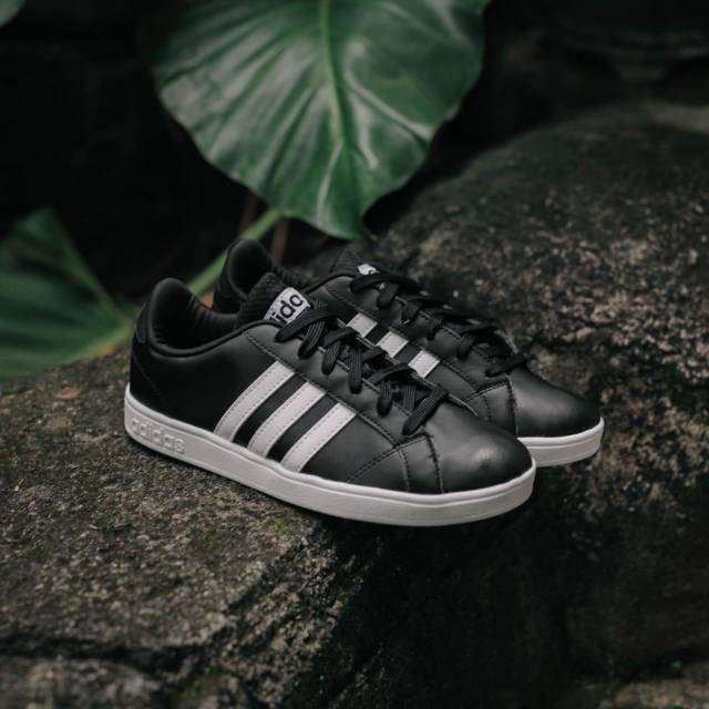 Adidas Neo Baseline Black List White