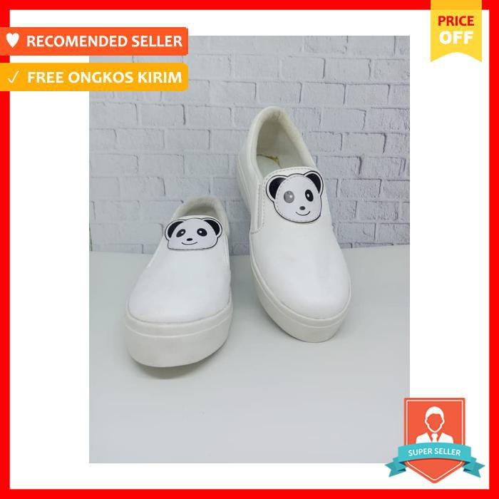 Hd Sepatu Wanita Slip On New Arrival Best Warna Putih