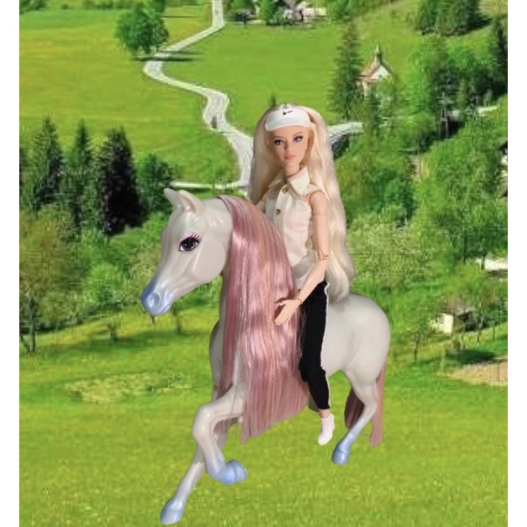 Horse kuda barbie mattel