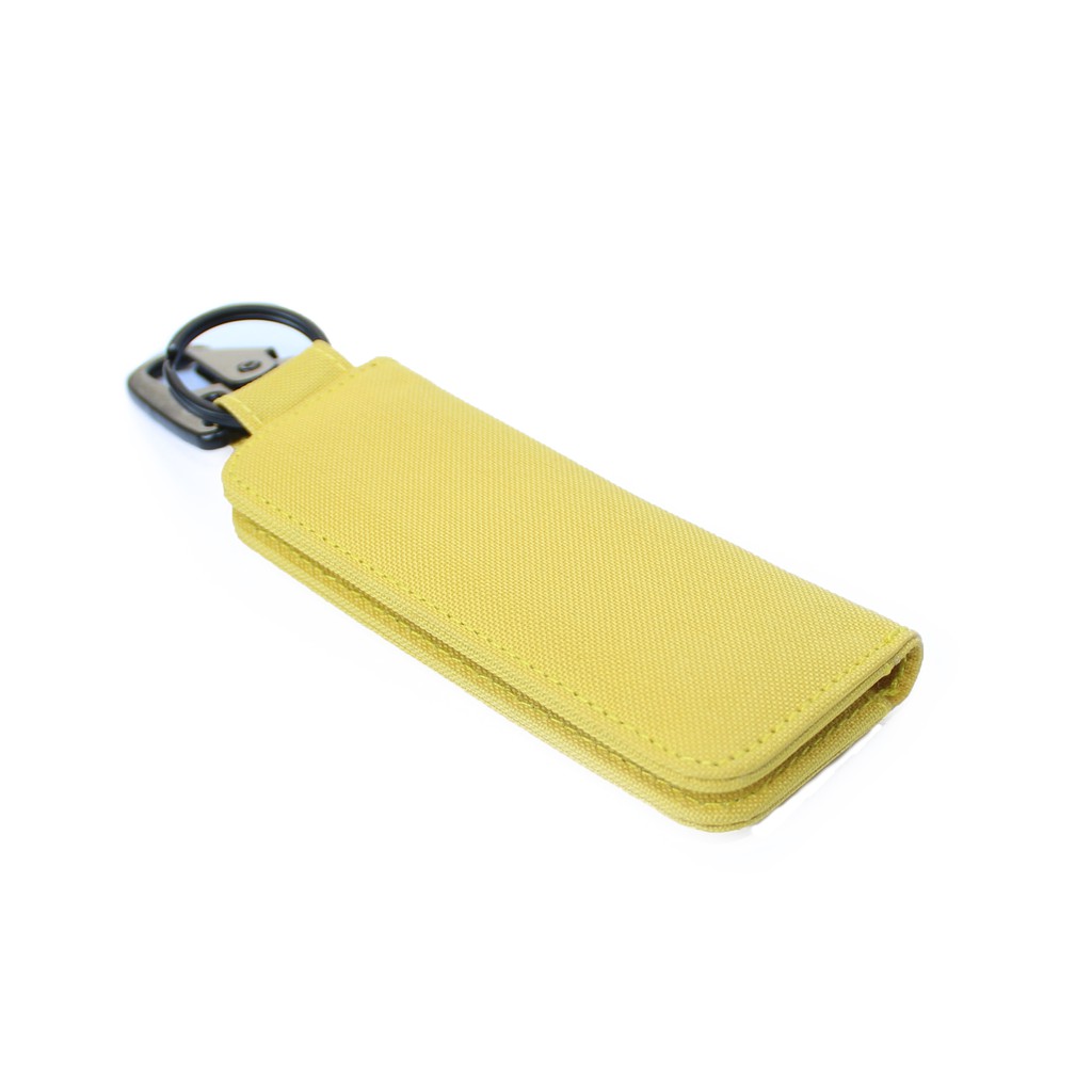 DOMPET STNK MOTOR MOBIL GANTUNGAN KUNCI CARABINER KUNING EMDS87