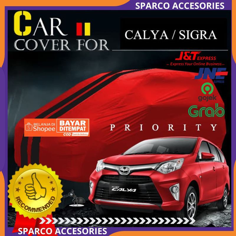 Cover Mobil Calya Sigra Anti Air Waterproof Sarung Selimut Mobil Toyota Calya Daihatsu Sigra Shopee Indonesia