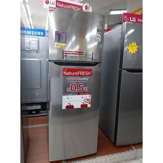 LG Kulkas 2 Pintu GN-C372SQBK / GN-372SQCB