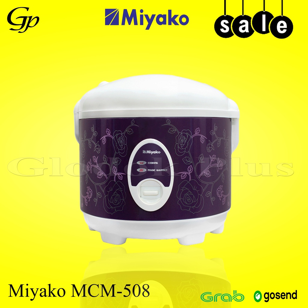 Miyako MCM-508 Magic Com Rice Cooker 1.8 Liter MCM508 508 1,8