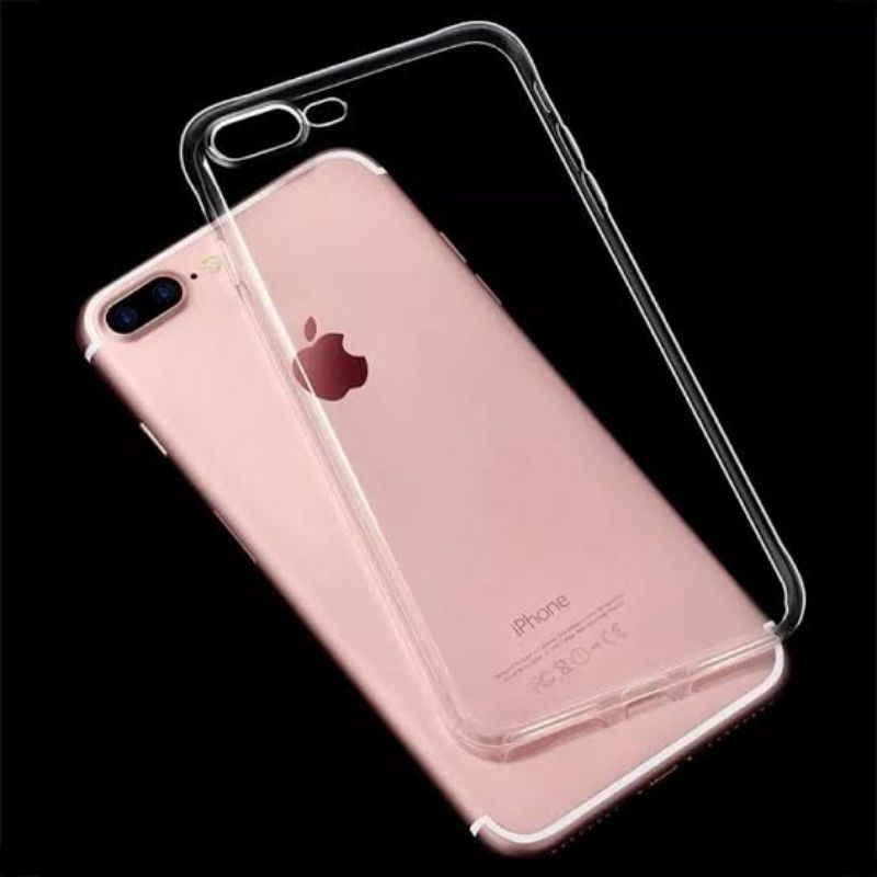 Clear Case Iphone 6/6s/6+/6s+/7/8/7+/SE Bening Transparan Tebal