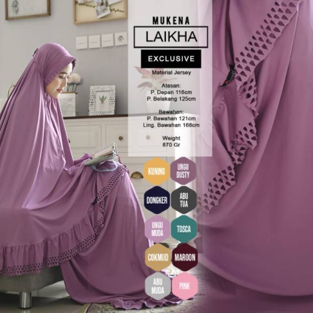 Mukena Laikha  (Quail Hijab)