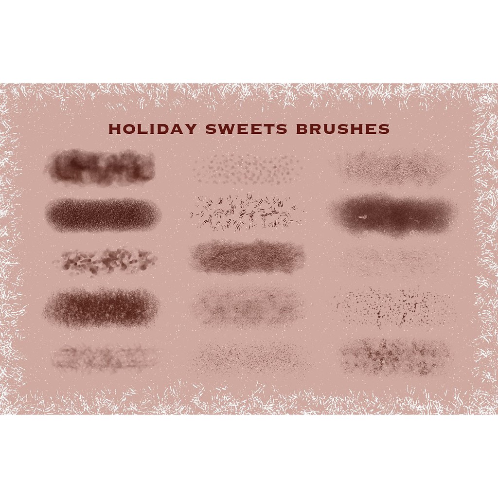 Procreate Brush - Winter Holiday Brushes for Procreate