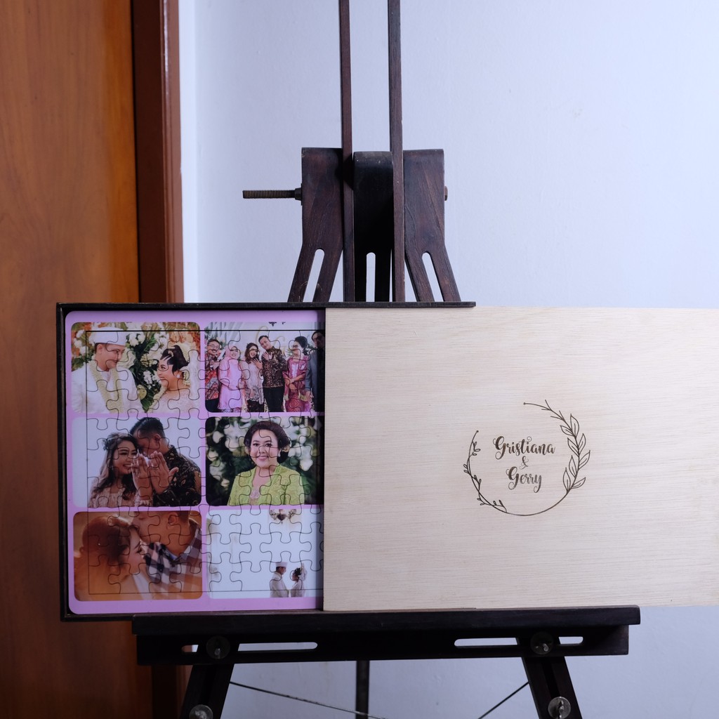 Box Wooden Foto Puzzle