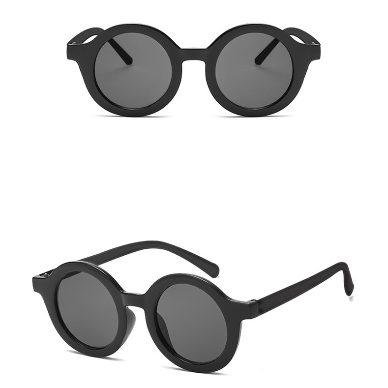Kacamata Anak New Trend Anak Terbaru Bulat Unisex kacamata hitam High Quality Import sunglass Fashion