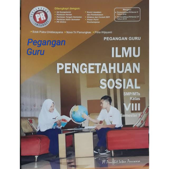 Buku Pegangan Guru Soal Kunci Pr Lks Ips Kelas Viii 8 Semester 1 K13 Revisi Shopee Indonesia