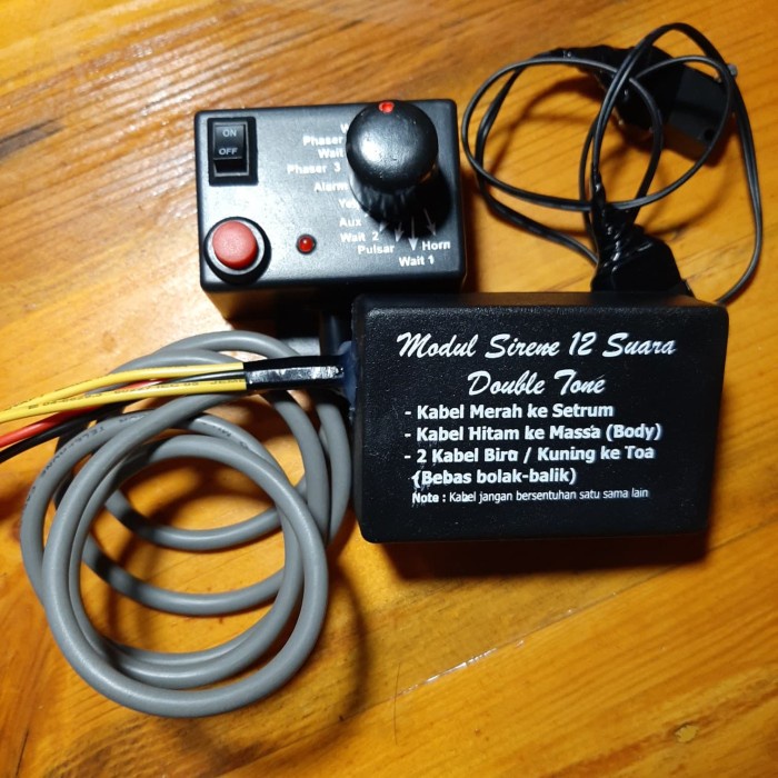 Modul Sirine 12 Suara Double Tone