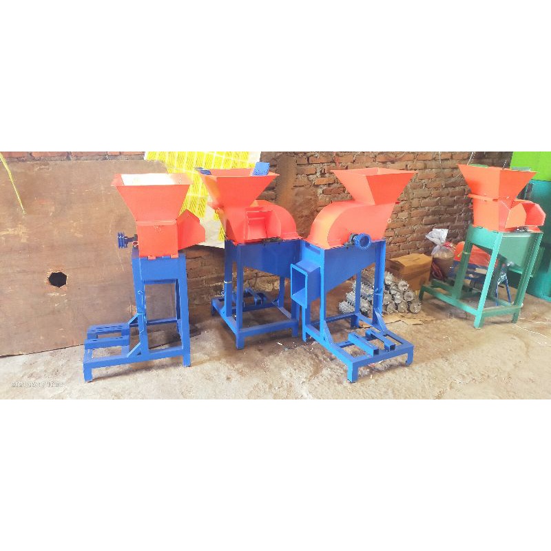 mesin cacah rumput chooper multi fungsi sett engine 6.5pk siap pakai