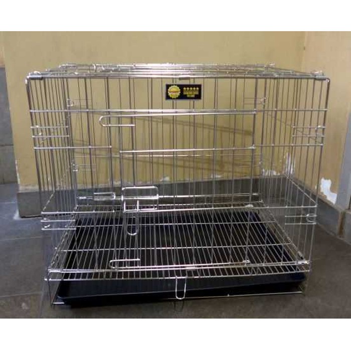Kandang Lipat Stainless Steel 60 x 43 x 51 SSD-200