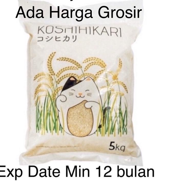 

Koshihikari Koshihikari 5kg 5kg Beras Jepang Japan rice japanese Rice 5 kg koshihikari 5kilo EXPIRED Japan ア