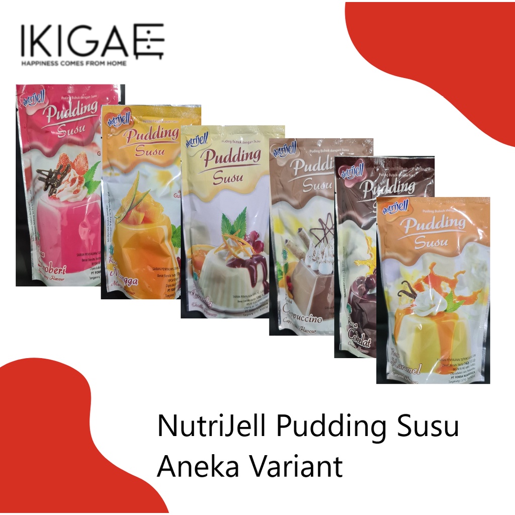 NUTRIJELL TEPUNG INSTANT PUDDING SUSU