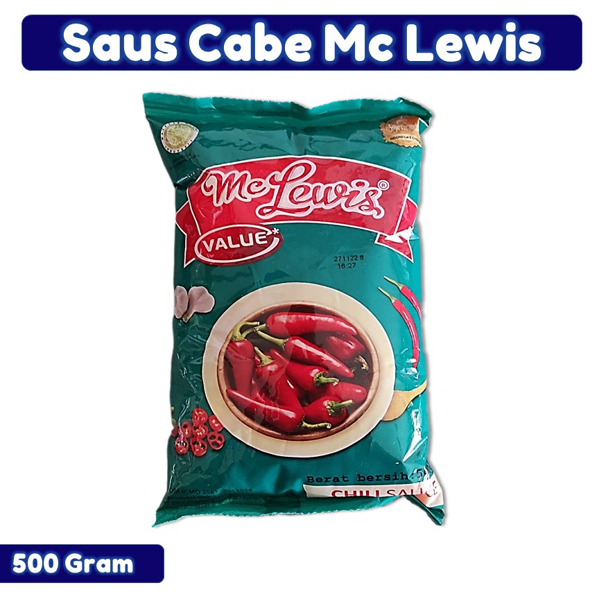 

SAUS CABAI Mc LEWIS 500 Gram