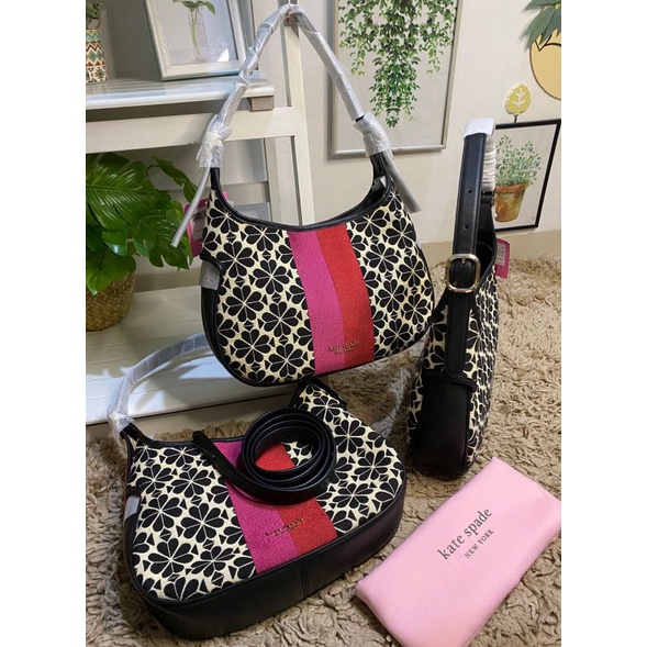 KS FlowerJacquardStripeCreamMulti