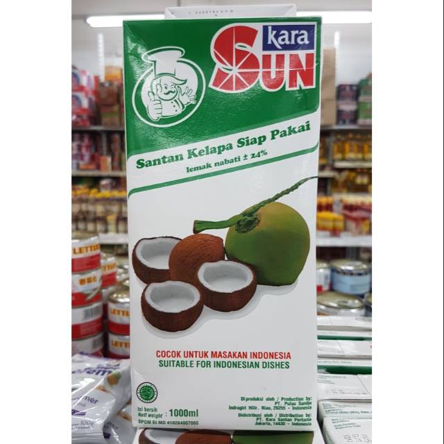 

SUN KARA Santan Kelapa siap pakai 1000ml