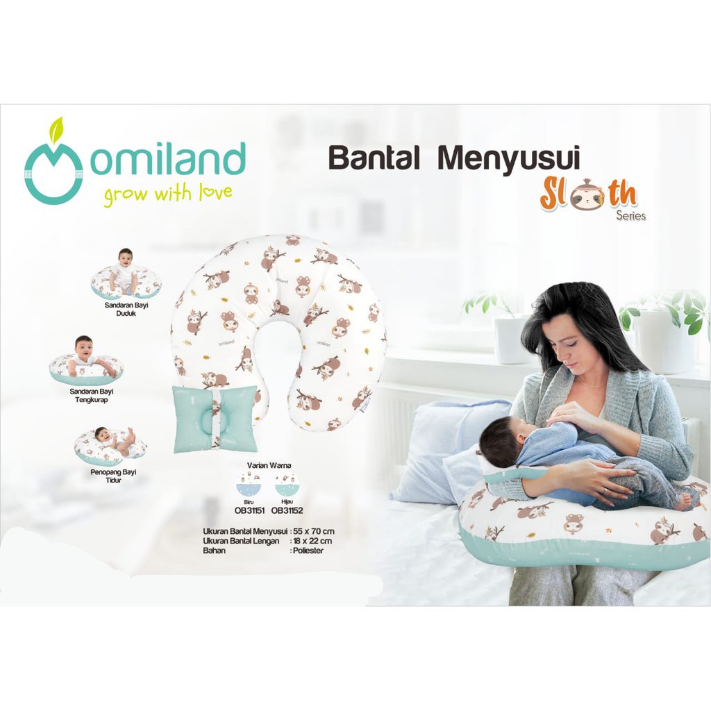 OMILAND Bantal Menyusui Motif Sloth