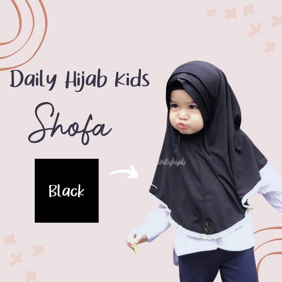 Hijab Anak Usia 1-3 Tahun Instan terbaru SHOFA