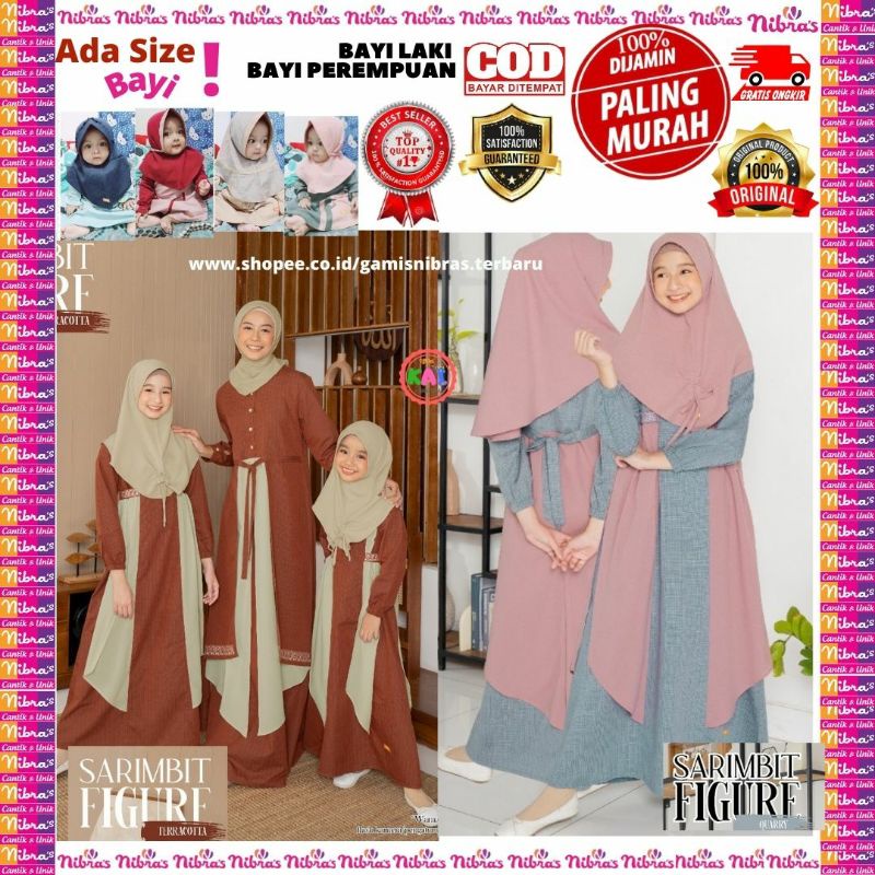 GAMIS ANAK PEREMPUAN / FIGURE / DRESS CANTIK / UMUR 0 Bulan 1 Tahun 2 Tahun 3 Tahun 4/ BAJU BAYI PER