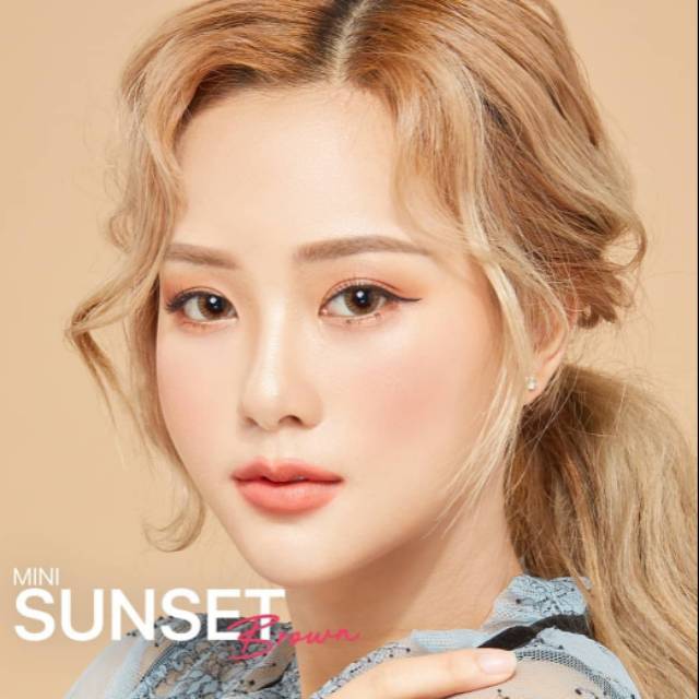 

Softlens Kitty Kawaii Mini Sunset BROWN/GRAY NEW