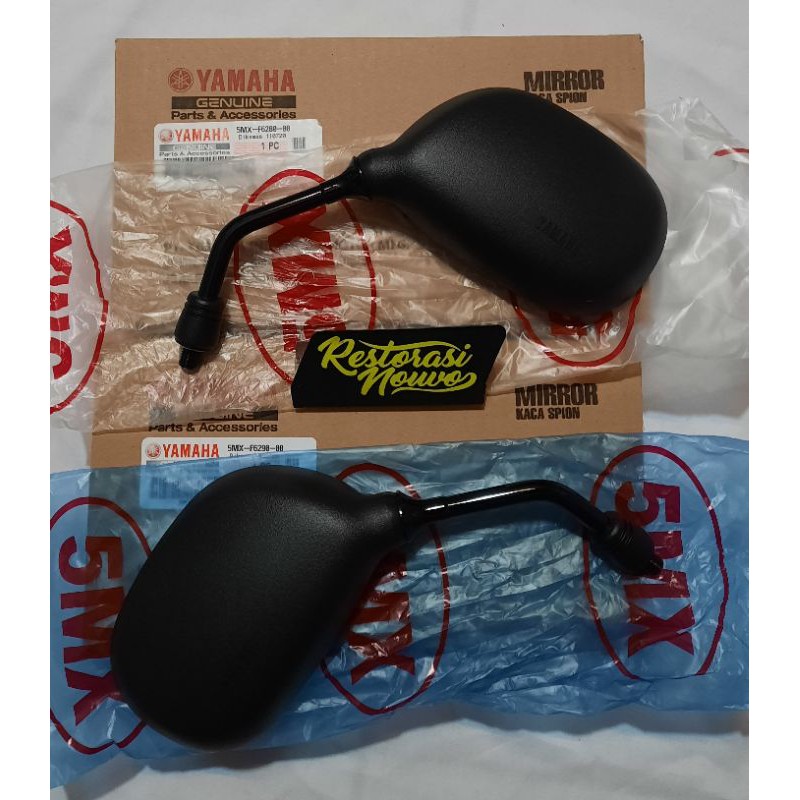 Kaca spion nouvo original sepasang kaca nouvo spion yamaha original mirror yamaha kaca nouvo 5MX
