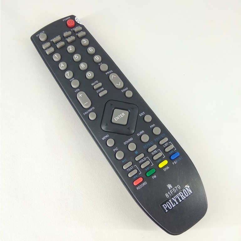 Remot Remote TV Polytron LCD L   ED 81F579 Original Pabrik