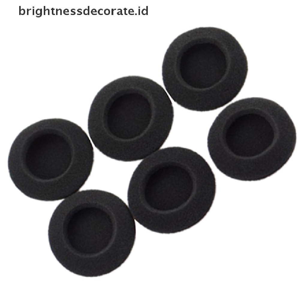 (Birth) 10pcs Busa Bantalan Telinga Pengganti Ukuran 5cm Untuk Headphone Pc131 Px100 (Id)