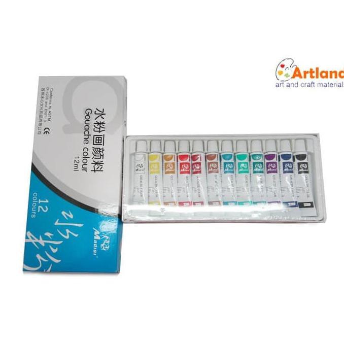 

Terbaru! Madisi Gouache Colour 12X12Ml Termurah
