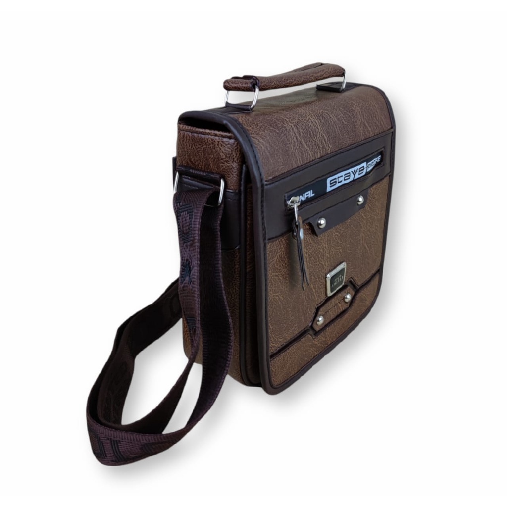 POLO AMSTAR - Tas Selempang Pria Slingbag 2 Ukuran