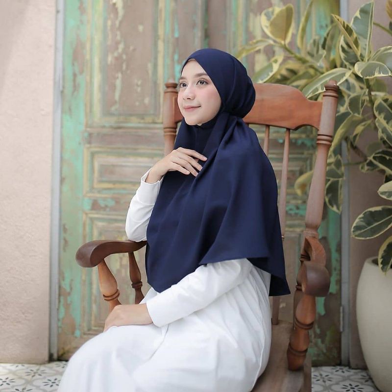 Jilbab bergo Maryam non pet / hijab instan bergo Maryam diamond