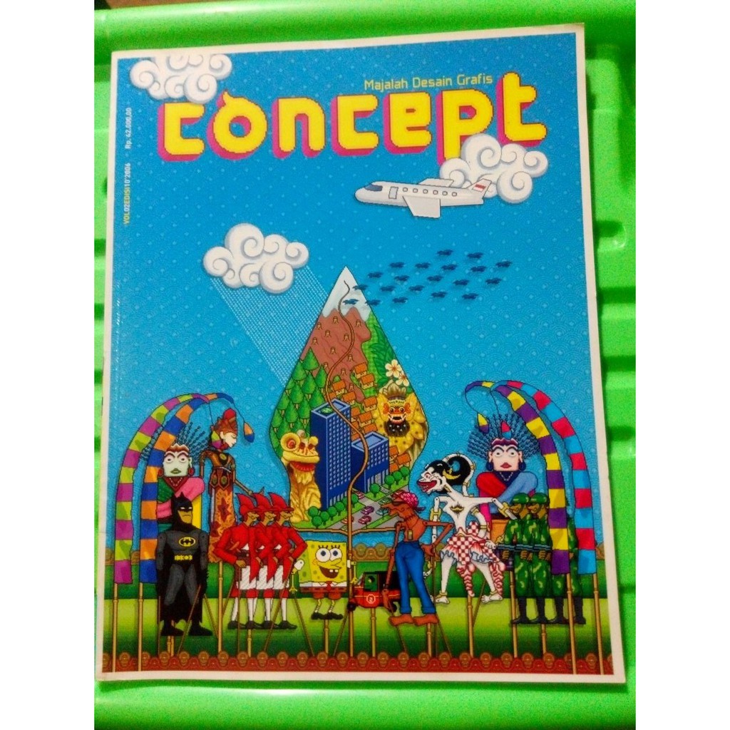Majalah Desain Grafis Concept Vol. 2 Ed. 10 2006
