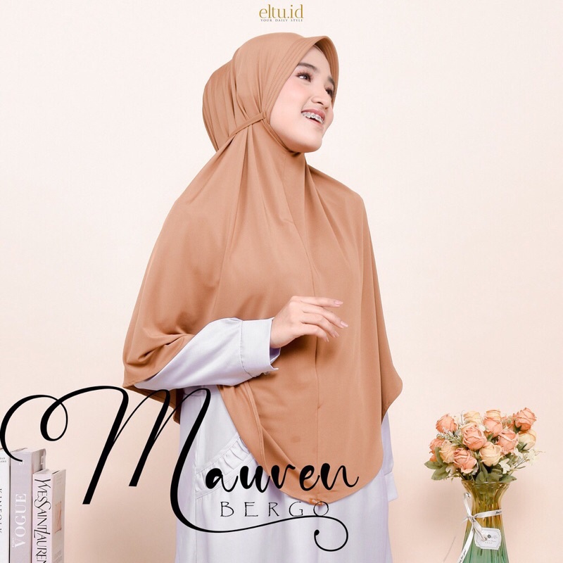 JILBAB INSTAN MAUREEN BERGO BY ELTU