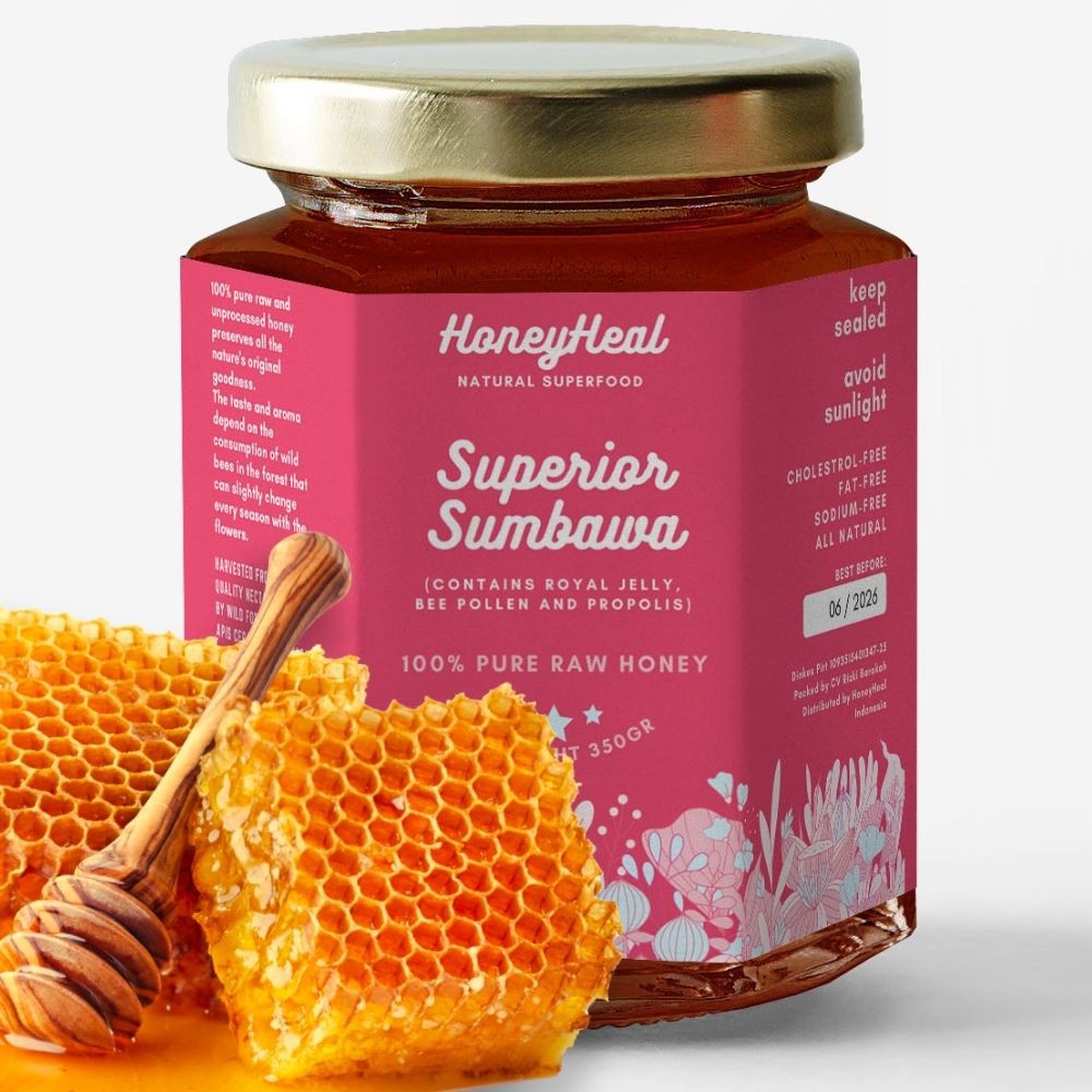 

MADU HUTAN ORGANIK ASLI MURNI LIAR SUMBAWA SUPER SUPERIOR PROPOLIS ROYAL JELLY RAW HONEY WILD FOREST