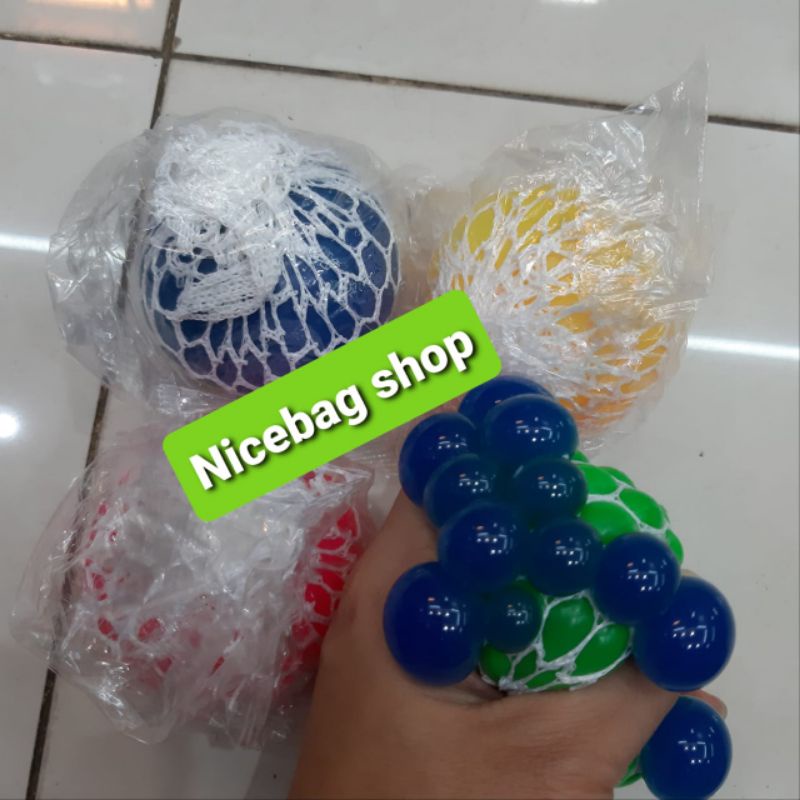 Stress Ball figet toy anggur pencet