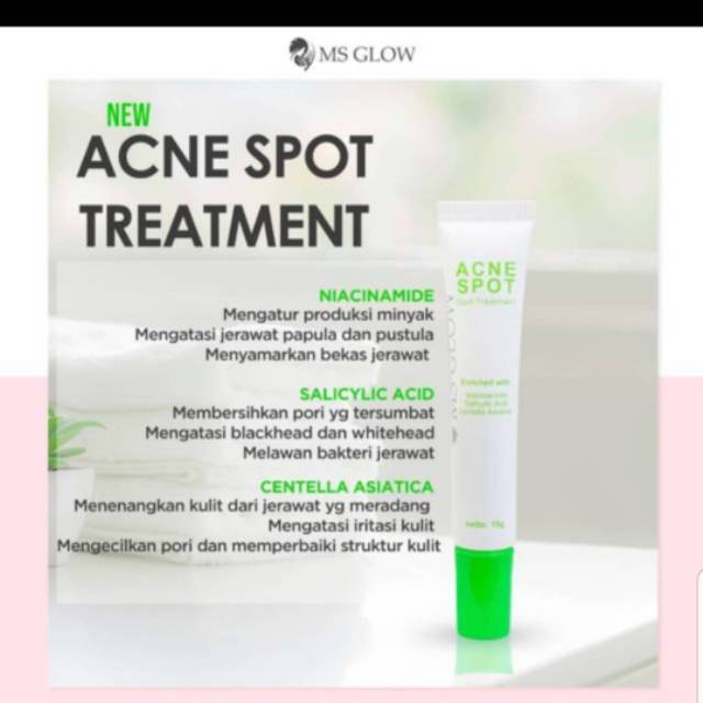 NEW ACNE SPOT TREATMENT /SALEP ACNE MS GLOW ORIGINAL EXP 2025