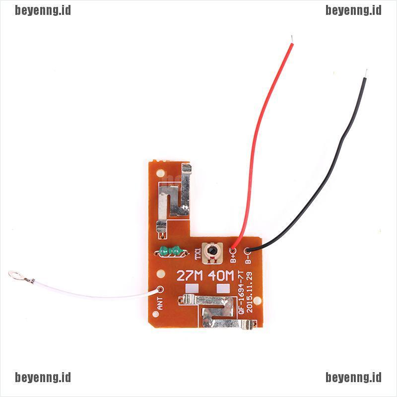 Beye Papan Sirkuit Pcb Transmitter Receiver Antena Remote Control 4ch 27mhz