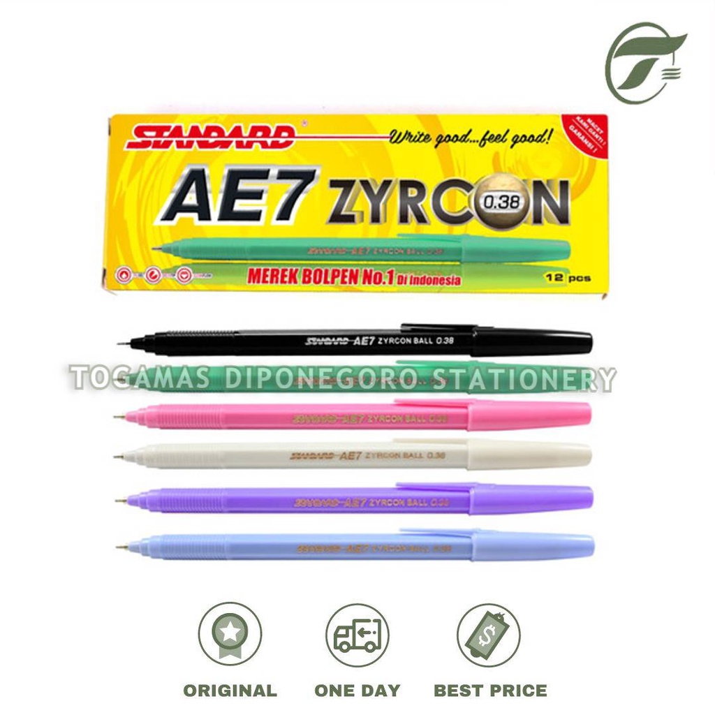 

BALLPEN AE7 0.38 ZYRCON BALL ECER STANDARD (BLACK)