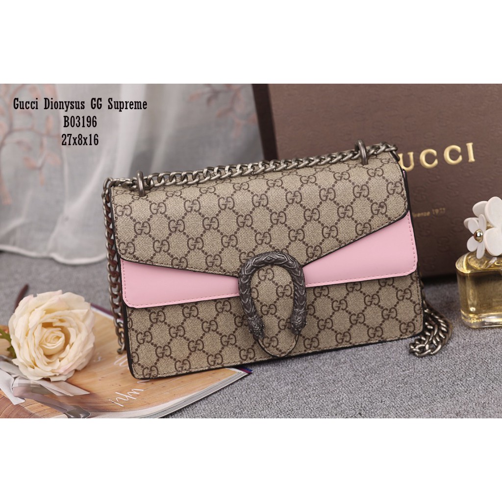Gucci Dionysus GG Supreme Shoulder Bag