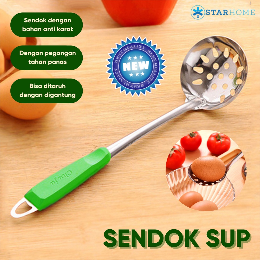 Sendok Sup Centong Kuah Sendok Shabu-shabu Centong Sayur Centong Sup Kuah Sayur
