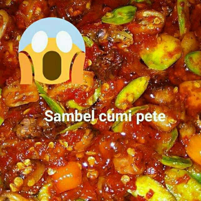 

Sambal cumi pete mantul puedes